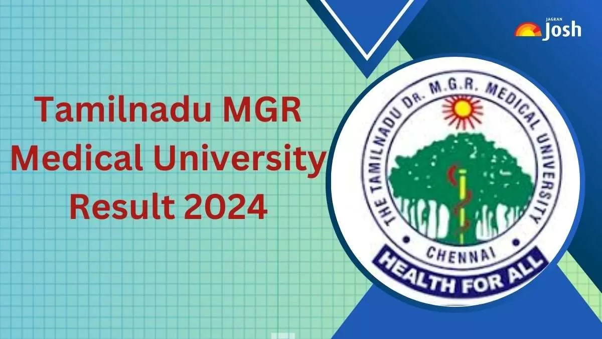 Direct link to download MGR University Result 2024 PDF here.