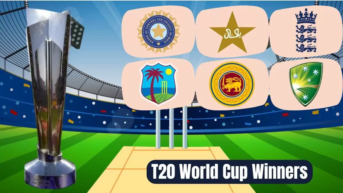 Complete List of T20 World Cup Winners (2007-2024)