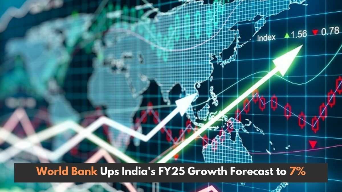 Indian Economy: World Bank Ups India's FY25 Growth Forecast to 7%