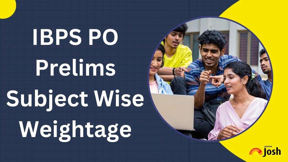 IBPS PO Prelims Subject Wise Weightage 2024: Check Topic Wise Questions asked in English, Reasoning and Quantitative Aptitude