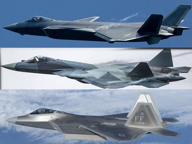 दुनिया में 5वीं पीढ़ी के लड़ाकू विमानों की सूची