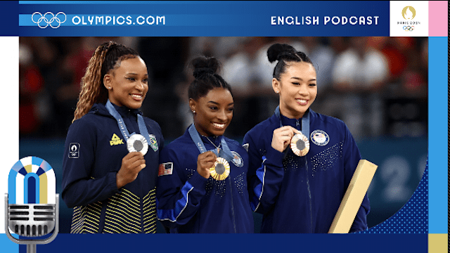 Simone Biles and a women's gymnastics podium for the ages