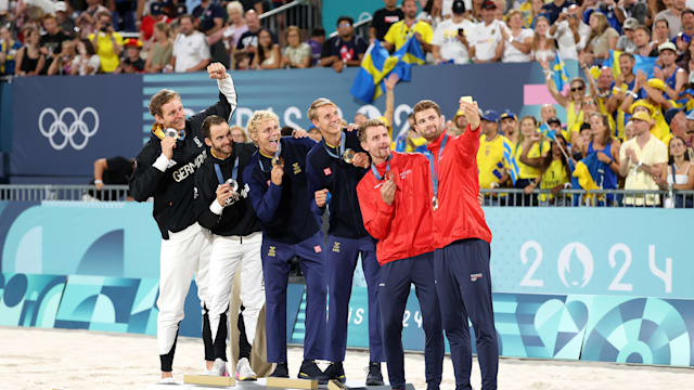 SWE x GER - Disputa pela Medalha de Ouro Masculina | Vôlei de praia | Jogos Olímpicos Paris 2024