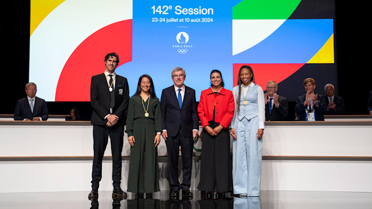 142nd IOC Session elects four athletes as new IOC Members 