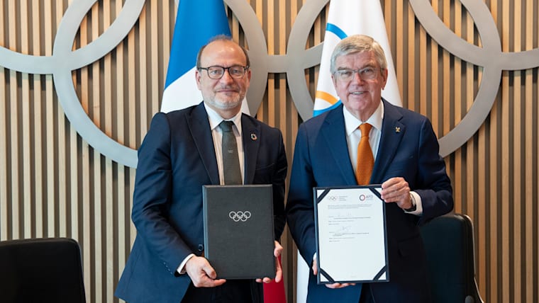 IOC and AFD join forces to improve young people’s future through sport