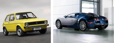 ¿Qué tienen en común un Volkswagen Golf I, un Renault 25 V6 y un Bugatti Veyron?
