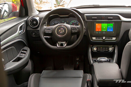 MG ZS EV interior