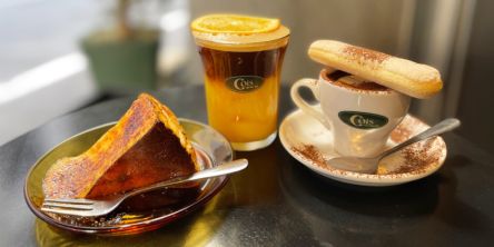 新宿御苑前のエスプレッソ専門店「cois espresso club」で濃厚炙りバスクチーズケーキを堪能