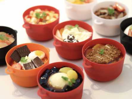 カツ丼、お鍋、なのに甘い？開店1時間で完売「どんぶりプリン」が話題