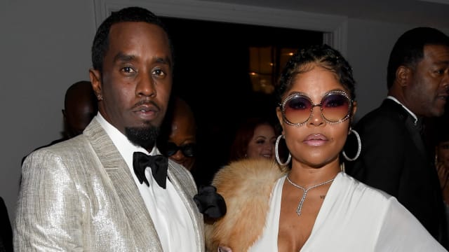 Sean Combs and Misa Hylton