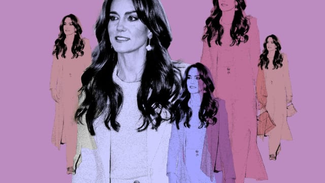 A photo illustration of Kate Middleton