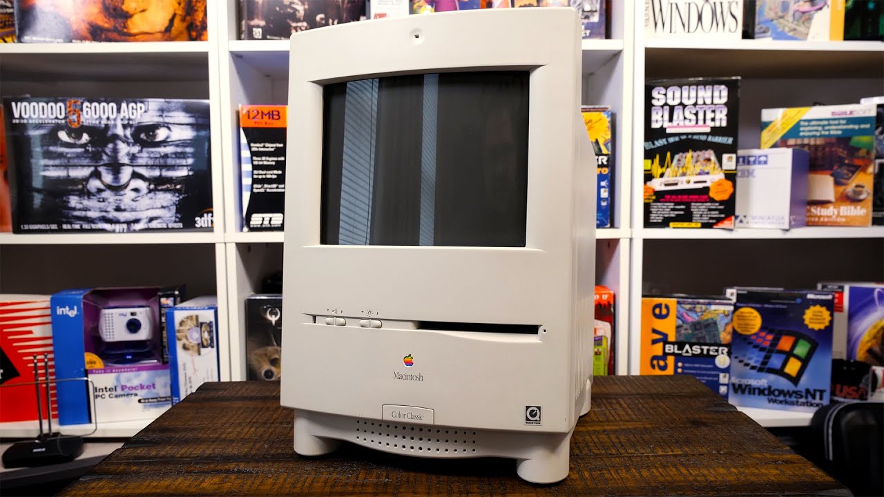 Testing a Rather Mystical Macintosh Color Classic - YouTube