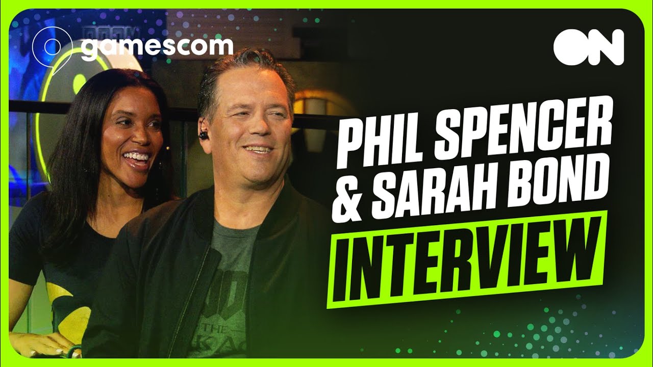 Phil Spencer & Sarah Bond EXCLUSIVE Xbox Gamescom Interview - YouTube