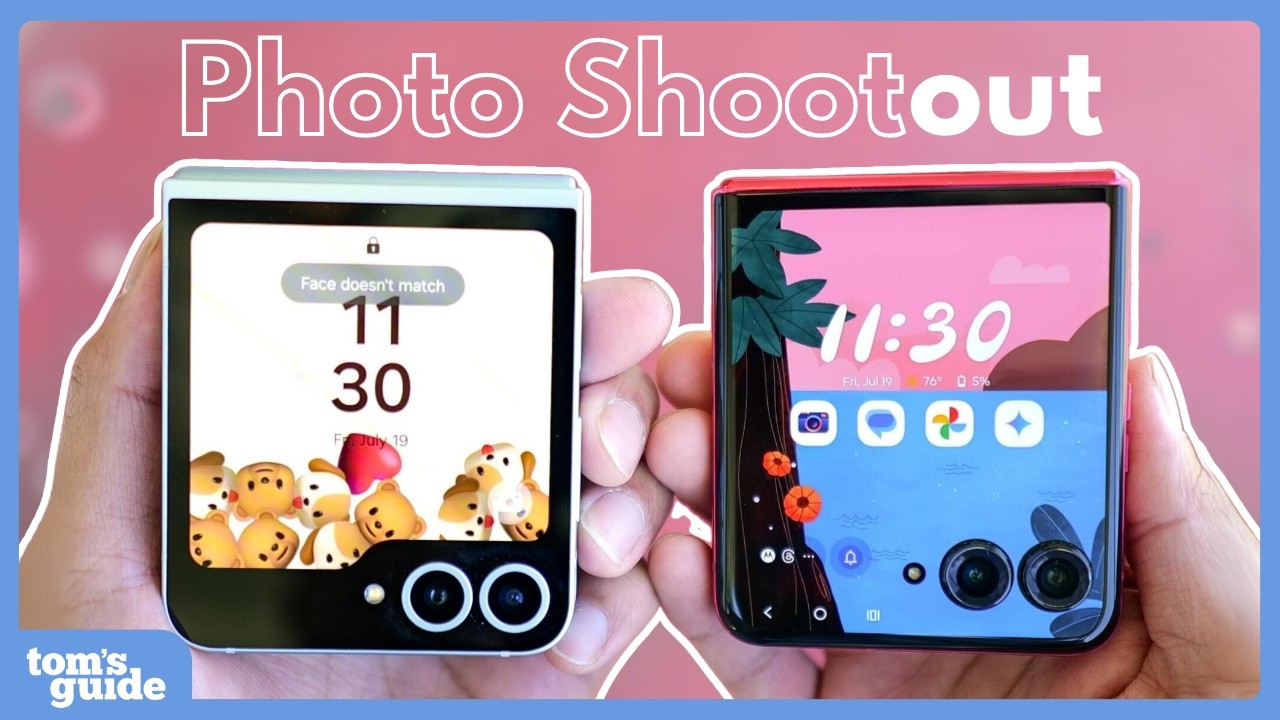 200 Photos Galaxy Z Flip 6 vs Razr Plus 2024 | Photo Shoot|out - YouTube