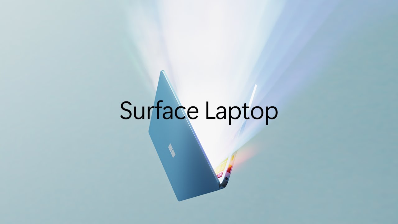 Meet the new Microsoft Surface Laptop - YouTube