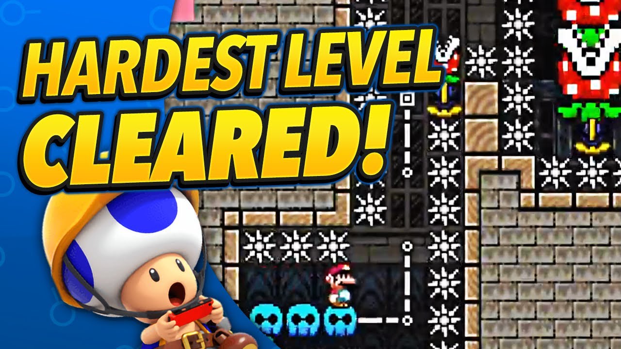 Mario Maker's IMPOSSIBLE Bot Level Has Been BEATEN by a Human! - YouTube