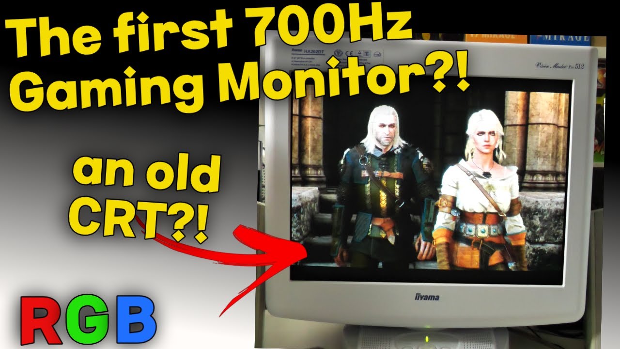 Can we Reach 700Hz by Overclocking this Old CRT Monitor? - YouTube