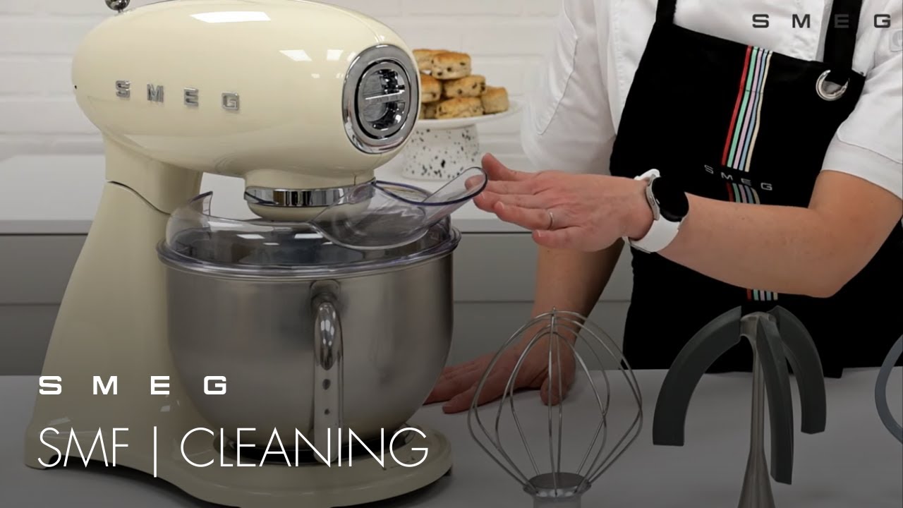 How to Clean your Stand Mixer | Smeg SMF02 & SMF03 - YouTube