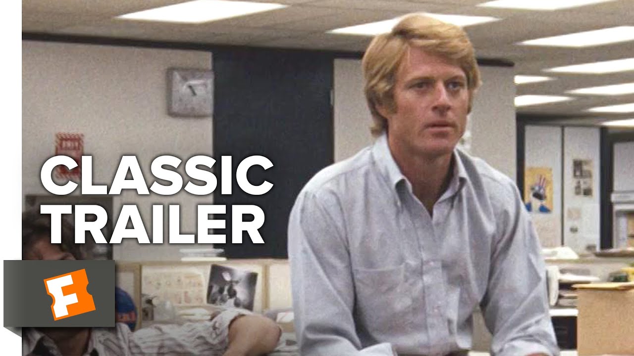 All The President's Men (1976) Official Trailer - Robert Redford, Dustin Hoffman Thriller HD - YouTube