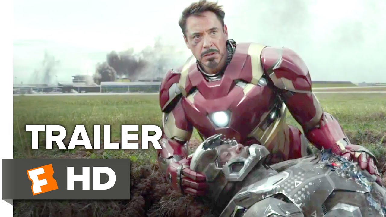 Captain America: Civil War Official Trailer #1 (2016) - Chris Evans, Scarlett Johansson Movie HD - YouTube