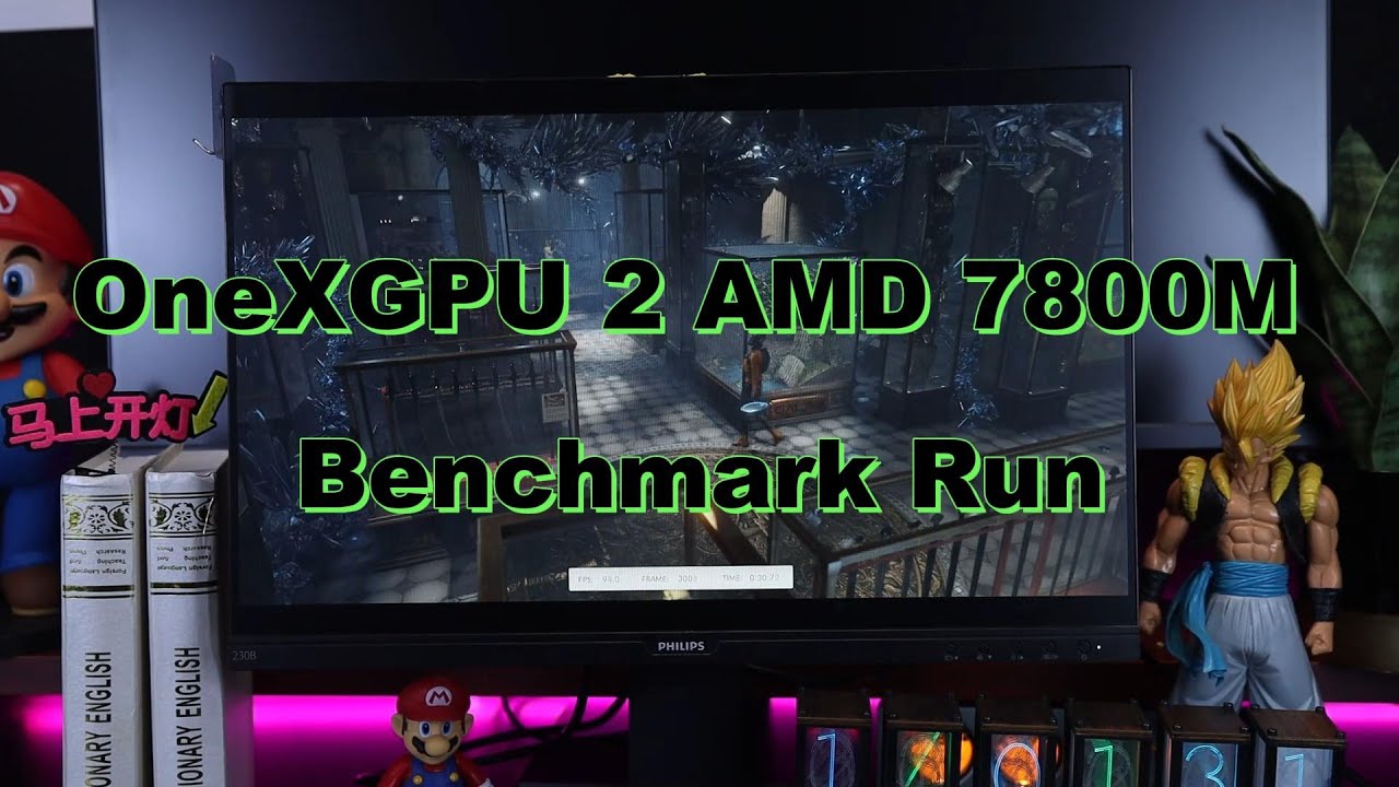 OneXGPU 2 AMD RX 7800M Benchmark: 3DMark Score 15806 - YouTube