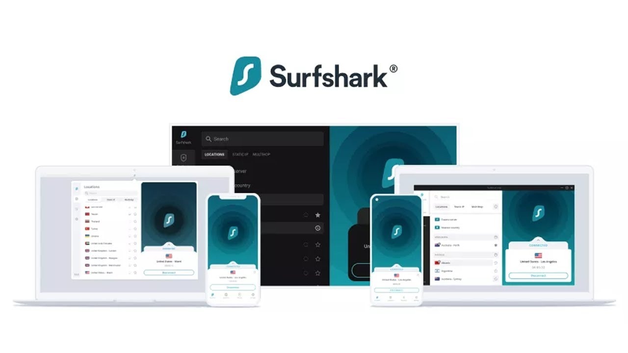 Surfshark VPN App Demo - YouTube