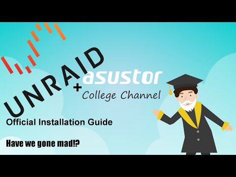 Installing Alternate OSs on ASUSTOR NAS Part IV - UnRAID on Lockerstor Gen1, AS52/53
