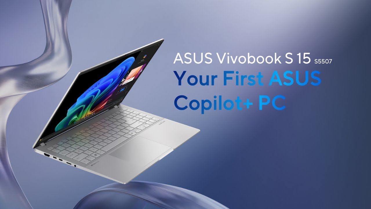 ASUS Vivobook S 15 Copilot+ PC #Qualcomm | 2024 - YouTube