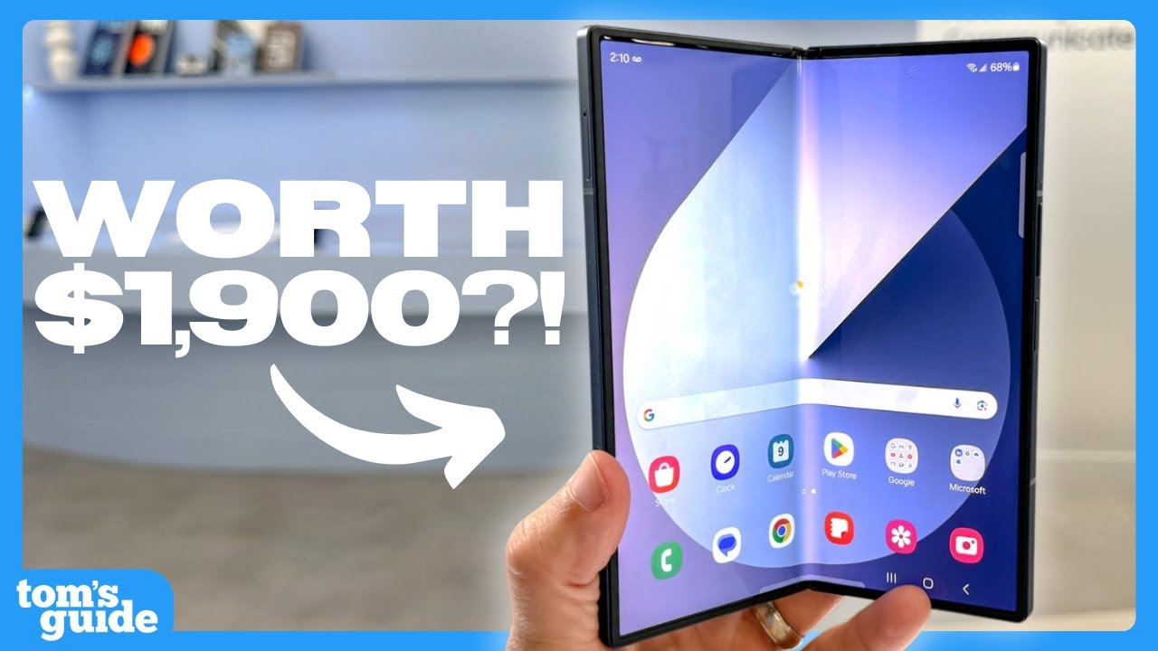 Samsung Galaxy Z Fold 6 HANDS ON | Love the Design and AI. Hate the Price! - YouTube