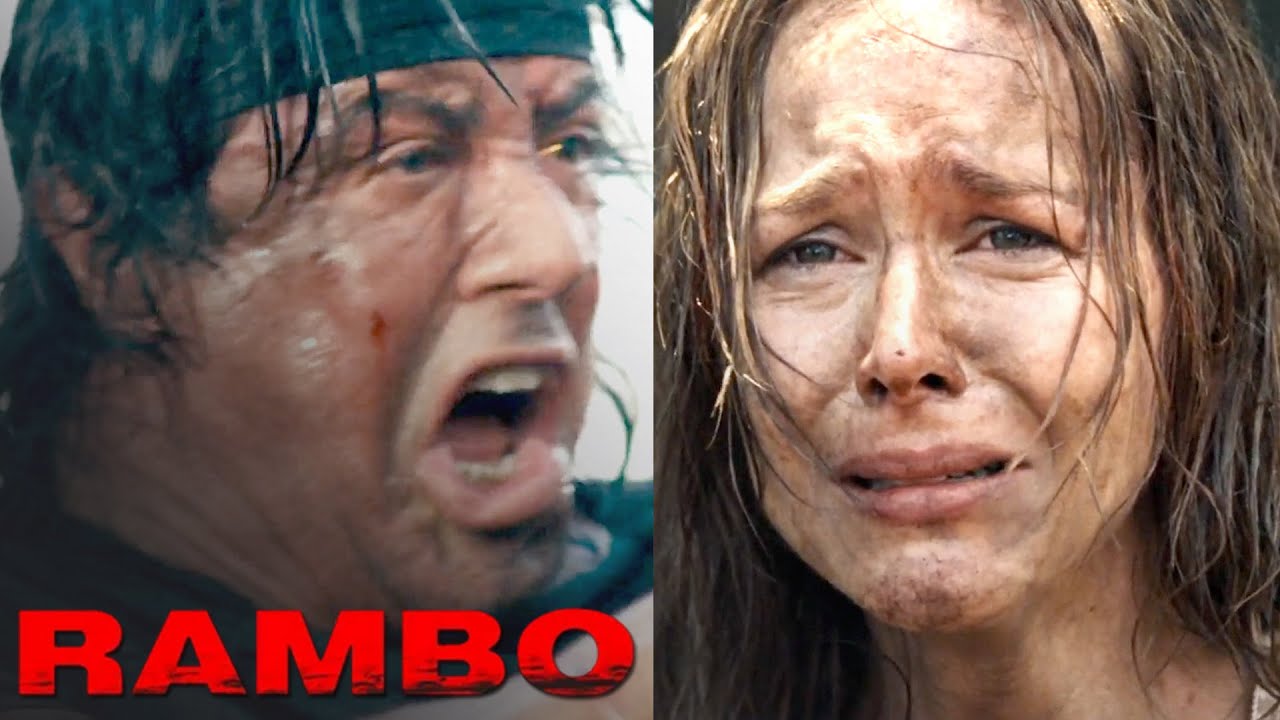 'Final Bloody Battle' Scene | Rambo (2008) - YouTube