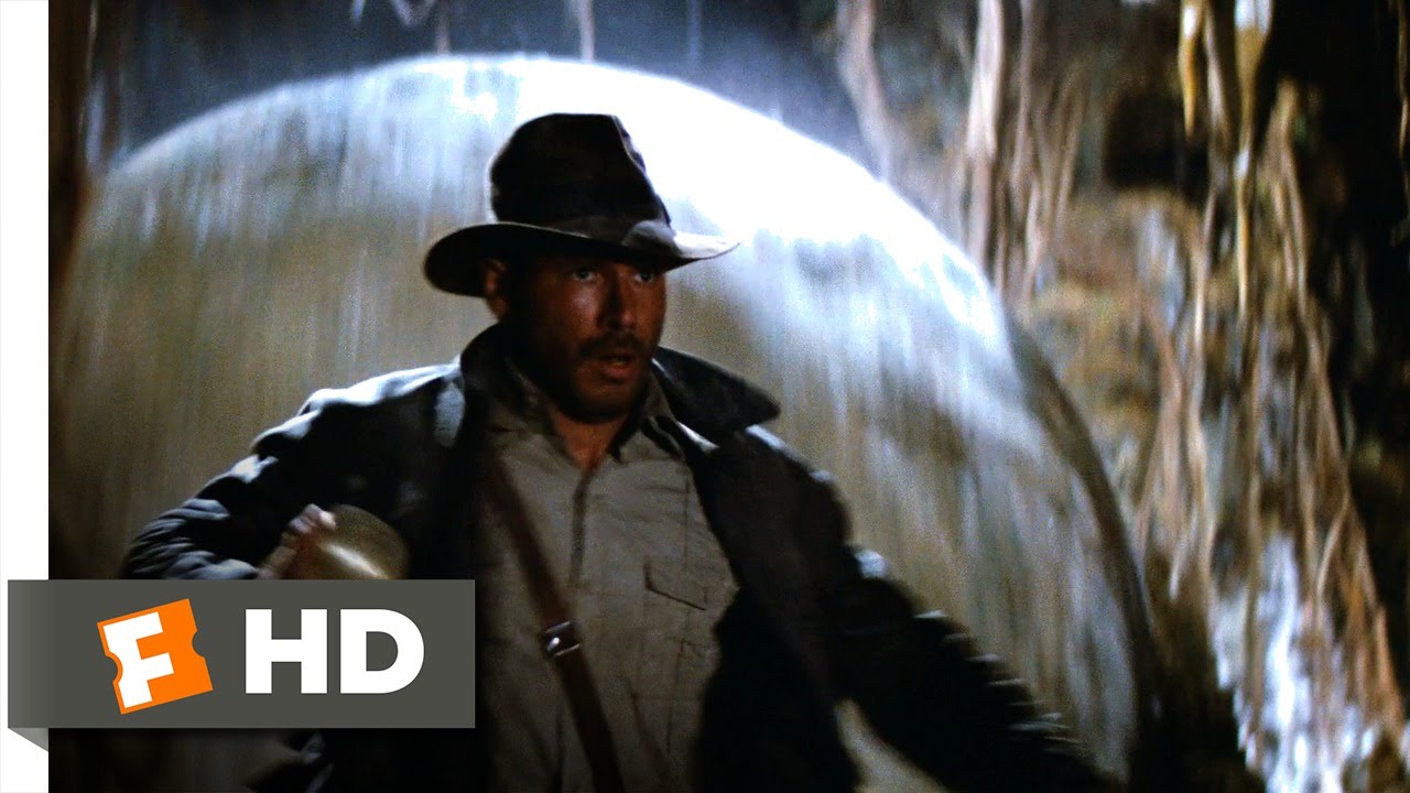 Raiders of the Lost Ark (1/10) Movie CLIP - The Boulder Chase (1981) HD - YouTube