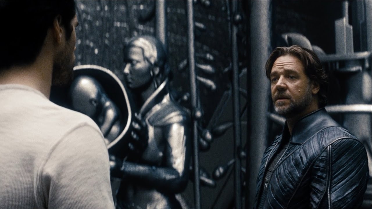 Jor-El and Son | Man of Steel - YouTube