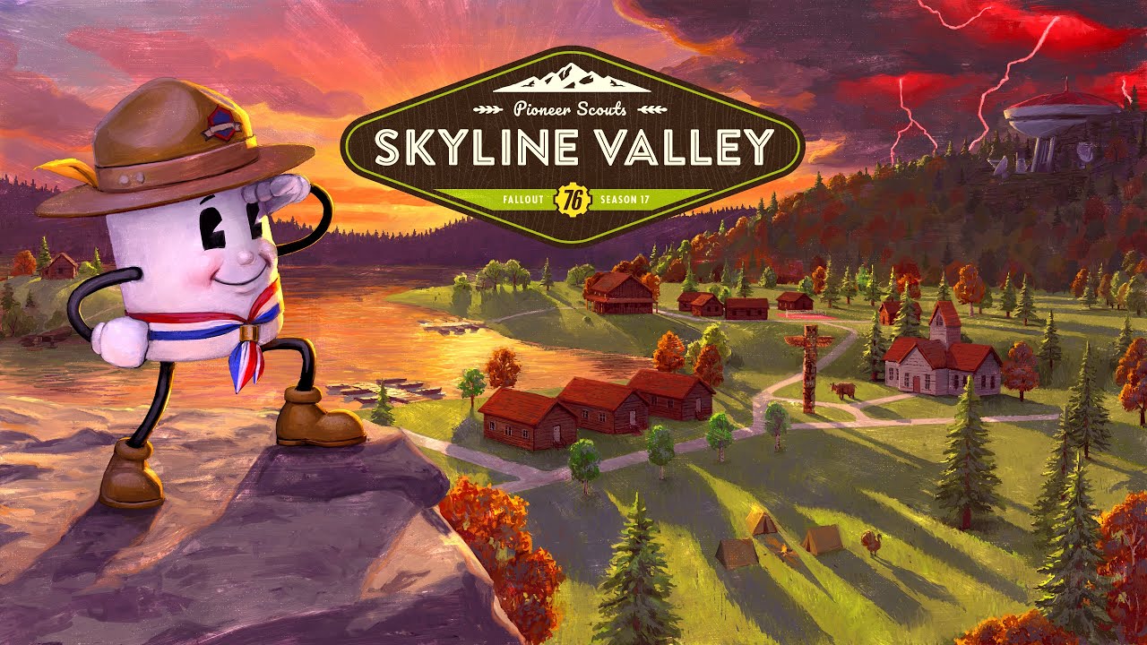 Fallout 76 - Season 17: Pioneer Scouts Skyline Valley - YouTube