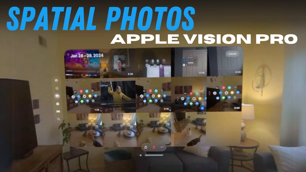 Apple Vision Pro: Taking Spatial Photos - YouTube