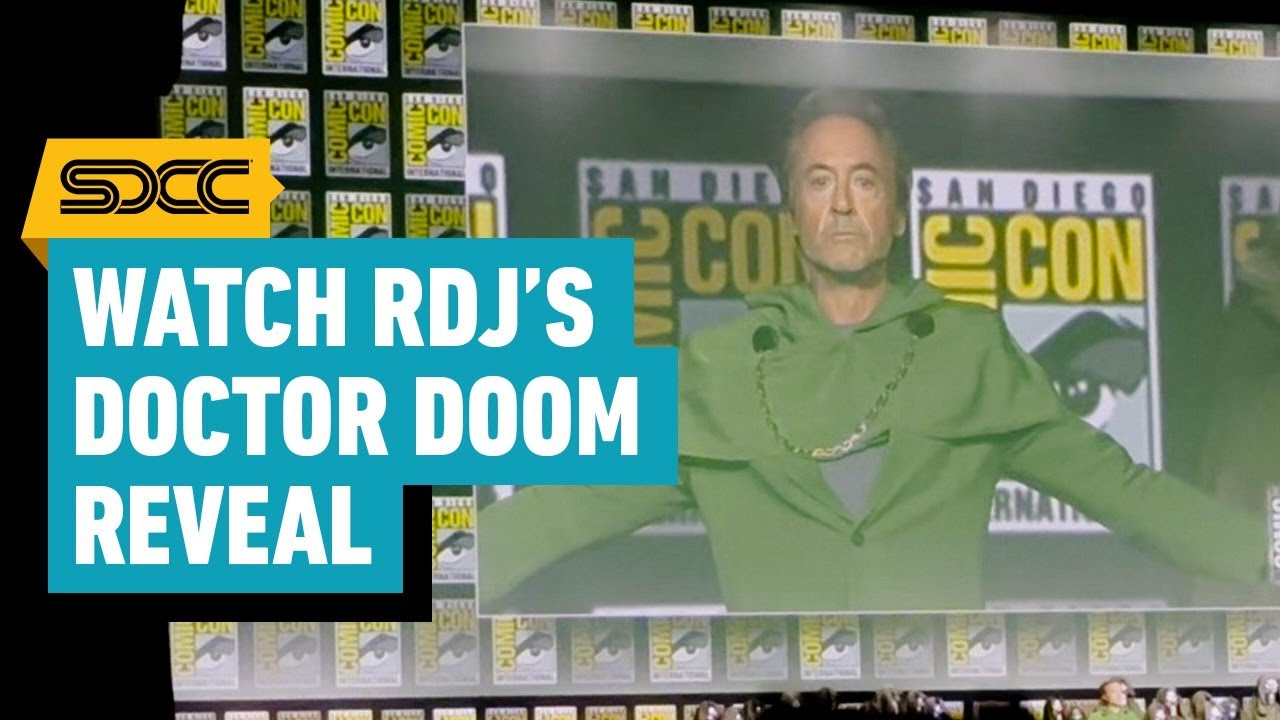 Robert Downey Jr.â€™s Doctor Doom Marvel Hall H Reveal | Comic Con 2024 - YouTube