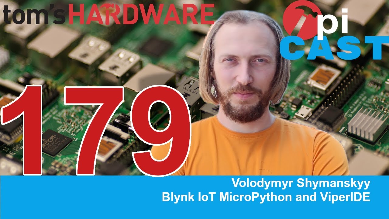 The Pi Cast (6/18) Viper IDE and Blynk IoT MicroPython Framework - YouTube