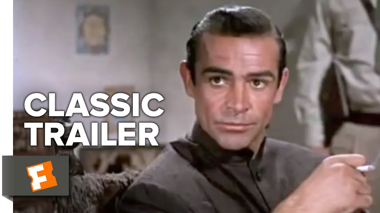 Dr. No Official Trailer #1 - Sean Connery Movie (1962) HD - YouTube