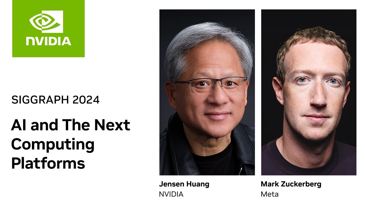 AI and The Next Computing Platforms With Jensen Huang and Mark Zuckerberg - YouTube