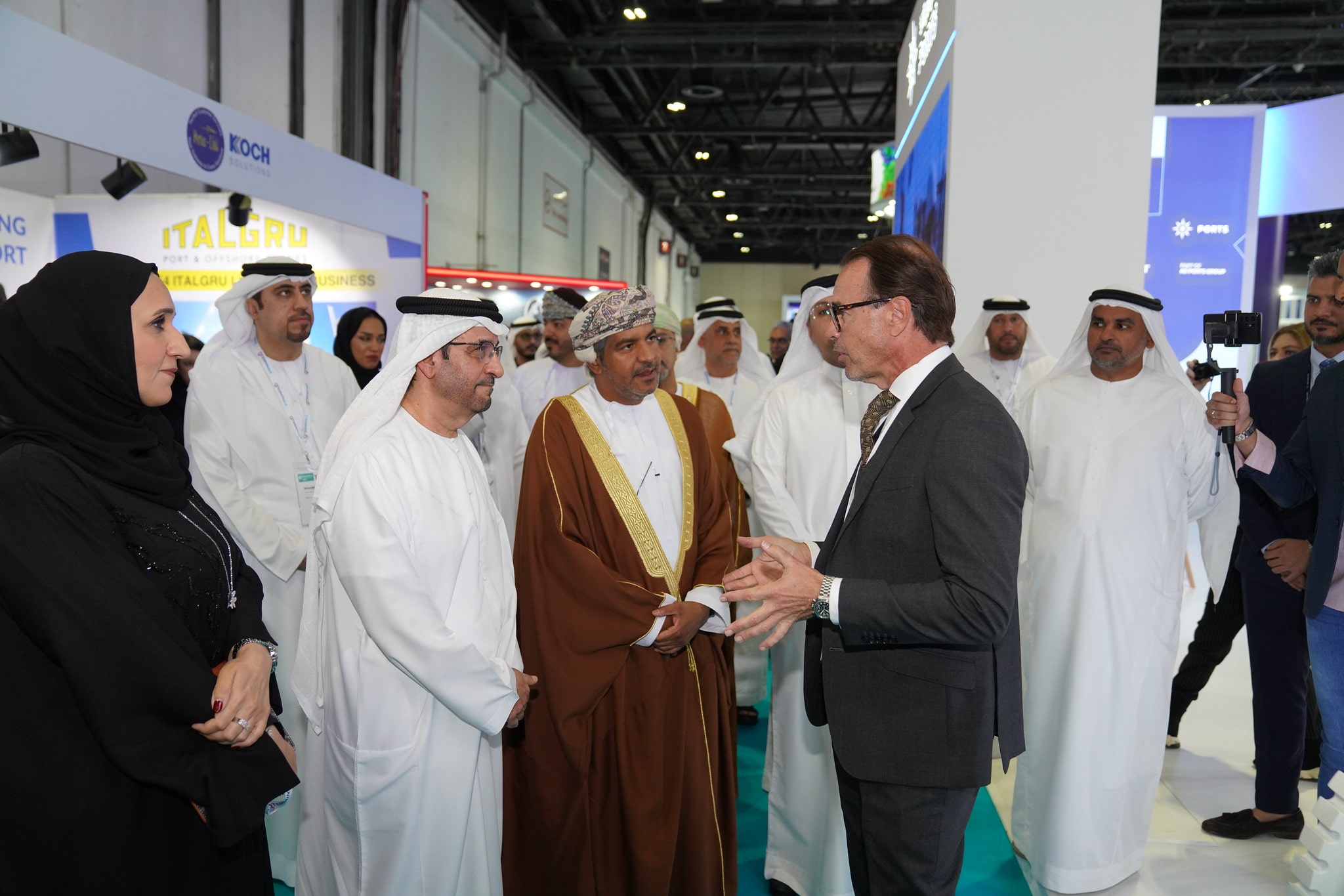 Exhibit at Breakbulk Middle East