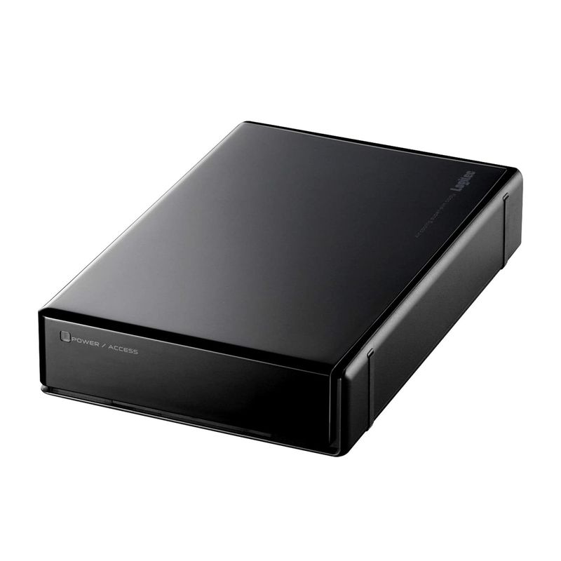 ロジテック LHD-ENA040U3WS ［LHD-ENU3WSシリーズ 4TB ブラック］ HDD、ハードディスクドライブの商品画像