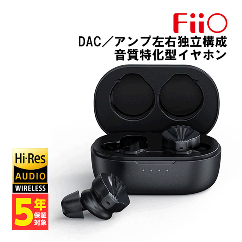 FiiO 完全ワイヤレスイヤホン FW5 FIO-FW5-B イヤホン本体の商品画像