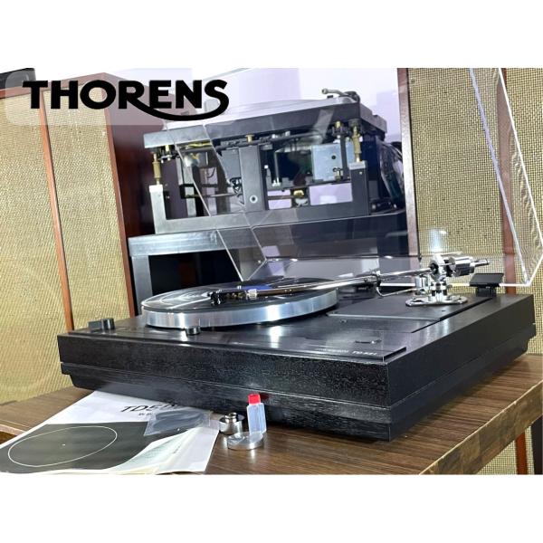 レコードプレーヤー THORENS TD521 SME 3012-R 搭載 新品ベルト/SMEシェル...