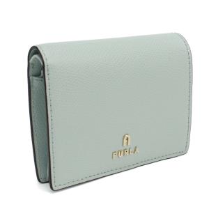 フルラ FURLA FURLA CAMELIA 二つ折り財布 小銭入付き S WP00304　ARE000　AJ000 LAGUNA ブルー系 wallet-01 mini-01｜bighit