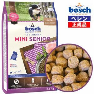 ボッシュ bosch ハイプレミアム ミニシニア ドッグフード  (1.0kg)