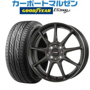 サマータイヤ ホイール4本セット ホットスタッフ クロススピード ハイパーエディション RS-9 グッドイヤー イーグル LS2000 ハイブリッド2(HB2) 165/50R15