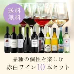 ワイン ワインセット 品種の個性を楽しむ赤白ワイン10本セット HR5-1 [750ml x 10] 送料無料