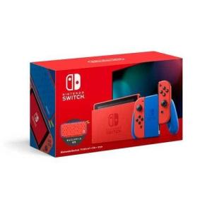 (新品/パッケージに傷凹アリ/店印無)任天堂 Nintendo Switch マリオレッド×ブルー セット HAD-S-RAAAF