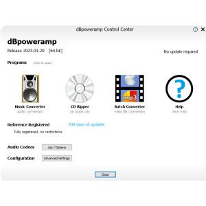 dBpoweramp 2024 パーソナル  シングルPC Windows &amp; macOS CDリッ...