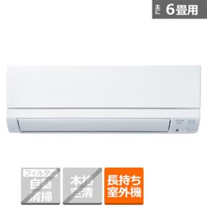 三菱電機（MITSUBISHI） エアコン　2.2kw　霧ヶ峰（きりがみね）　GEシリーズ MSZ-GE2224-W｜ksdenki-air