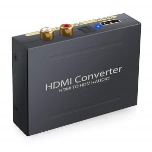 HDMIデジタルオーディオ分離器(HDMI HDMI + 光デジタル SPDIF +Audio) HDMIから音声信号分離 HDMI SPDIF RCA出力 オーディオ 1080P対応 LP-HDMI2AUD